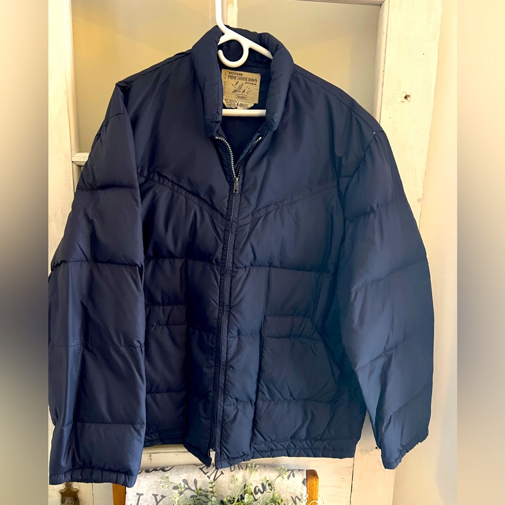 Sears 2X goose down coat